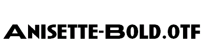 Anisette-Bold