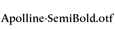 Apolline-SemiBold