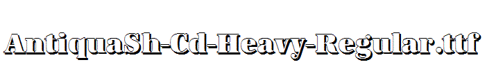 AntiquaSh-Cd-Heavy-Regular