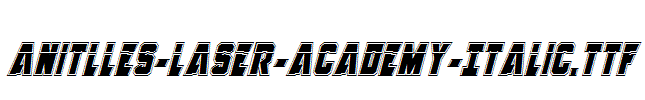 Anitlles-Laser-Academy-Italic