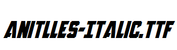 Anitlles-Italic