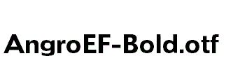 AngroEF-Bold