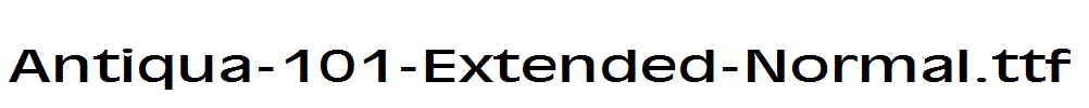 Antiqua-101-Extended-Normal