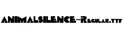 ANIMALSILENCE-Regular