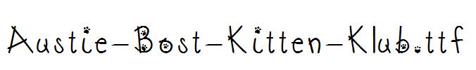 Austie-Bost-Kitten-Klub