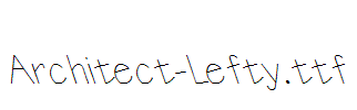 Architect-Lefty