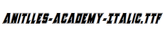 Anitlles-Academy-Italic