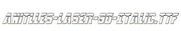 Anitlles-Laser-3D-Italic