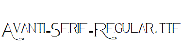 Avanti-Serif-Regular