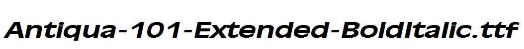 Antiqua-101-Extended-BoldItalic