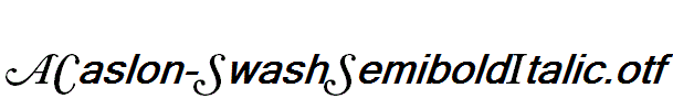 ACaslon-SwashSemiboldItalic