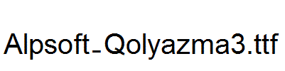 Alpsoft-Qolyazma3