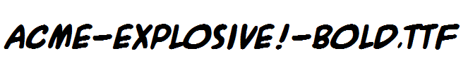 ACME-Explosive!-Bold