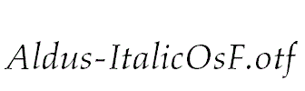 Aldus-ItalicOsF