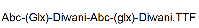 Abc-(Glx)-Diwani-Abc-(glx)-Diwani