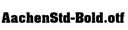 AachenStd-Bold