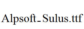Alpsoft-Sulus