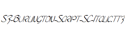 SF-Burlington-Script-SC-Italic