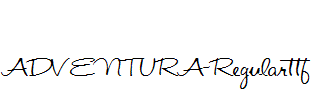 ADVENTURA-Regular