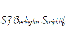 SF-Burlington-Script