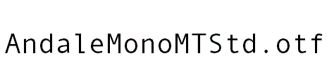 AndaleMonoMTStd