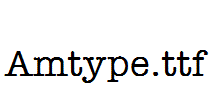 Amtype