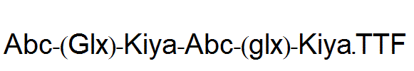 Abc-(Glx)-Kiya-Abc-(glx)-Kiya