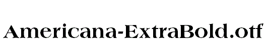 Americana-ExtraBold