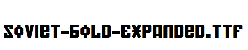 Soviet-Bold-Expanded