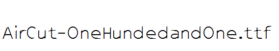 AirCut-OneHundedandOne