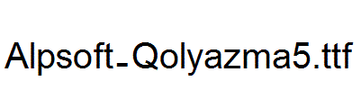 Alpsoft-Qolyazma5