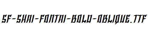 SF-Shai-Fontai-Bold-Oblique