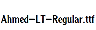 Ahmed-LT-Regular