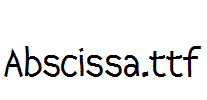 Abscissa