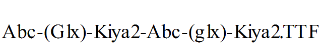 Abc-(Glx)-Kiya2-Abc-(glx)-Kiya2