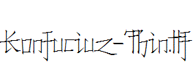 Konfuciuz-Thin