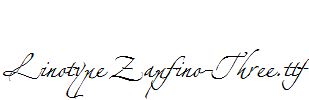 LinotypeZapfino-Three