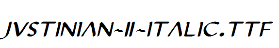 Justinian-2-Italic