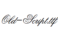 Old-Script