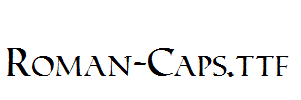 Roman-Caps