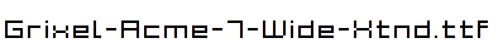 Grixel-Acme-7-Wide-Xtnd