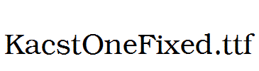 KacstOneFixed