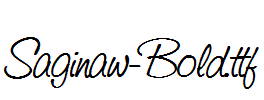 Saginaw-Bold