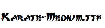 Karate-Medium