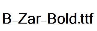 B-Zar-Bold