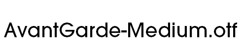 AvantGarde-Medium