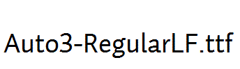 Auto3-RegularLF