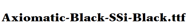 Axiomatic-Black-SSi-Black
