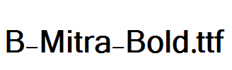 B-Mitra-Bold