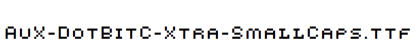 AuX-DotBitC-Xtra-SmallCaps